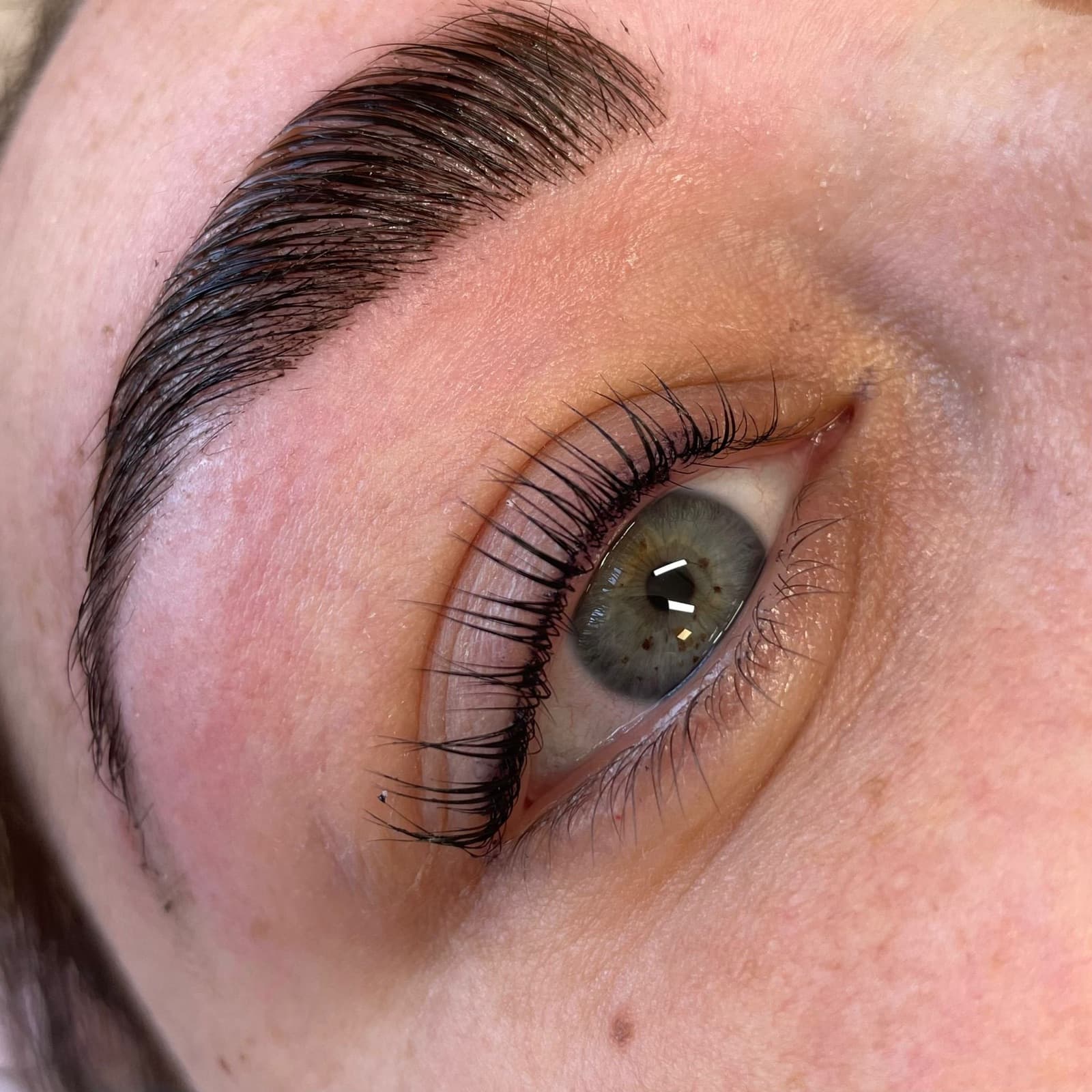 Korean lash lift Wallsend - lifted natural lashes Newcastle